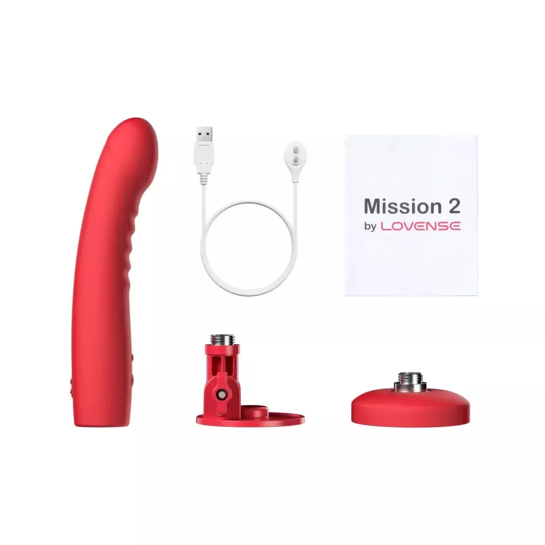 Lovense Mission 2 Pink Advanced Touch-Sense vibracinis prietaisas