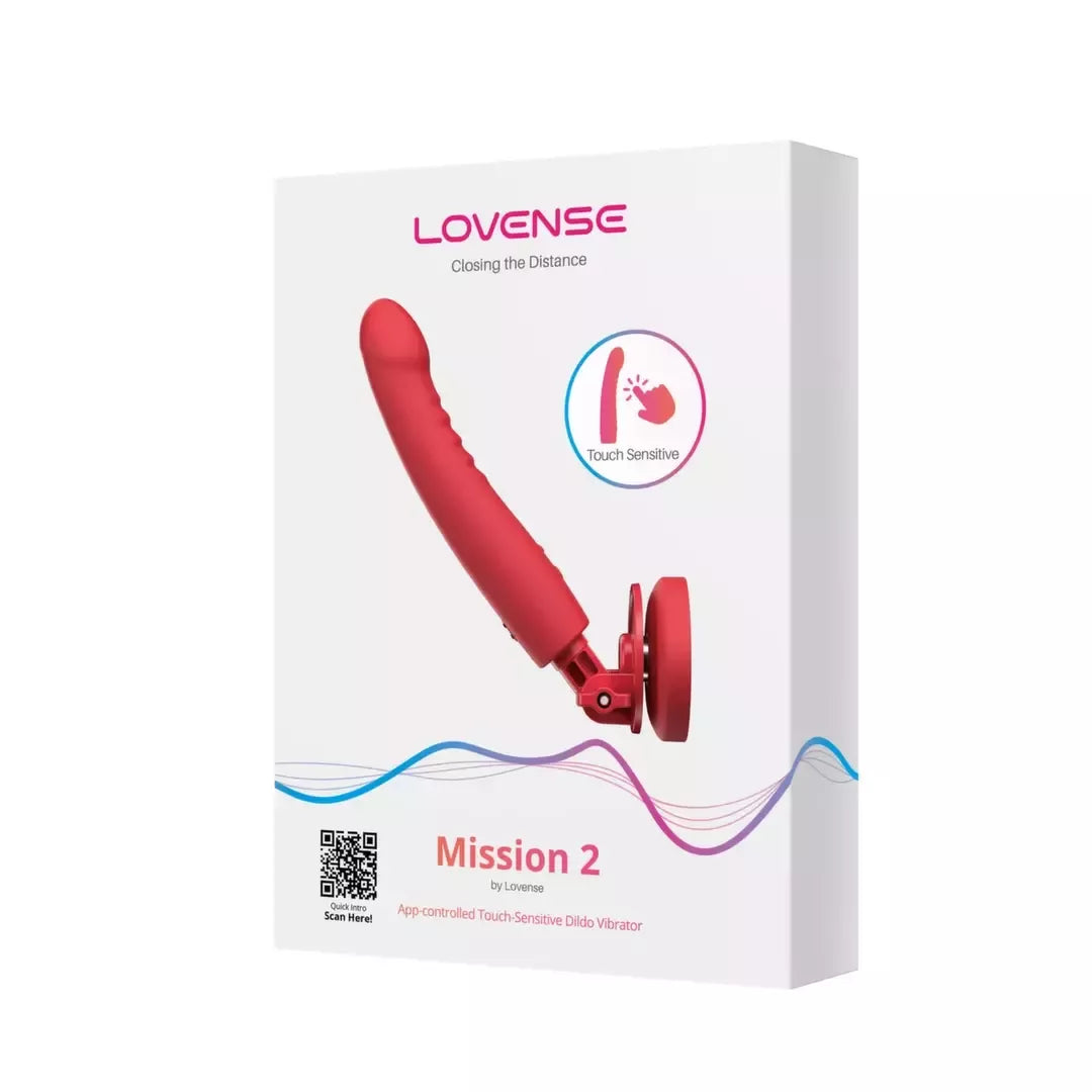 Lovense Mission 2 Pink Advanced Touch-Sense vibracinis prietaisas