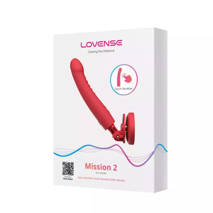 Lovense Mission 2 Pink Advanced Touch-Sense vibracinis prietaisas