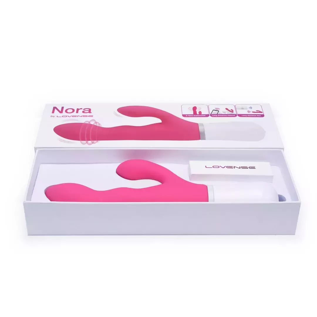 Lovense Nora rotacinis „Bluetooth“ intymus prietaisas, rausvas, vidutinio dydžio