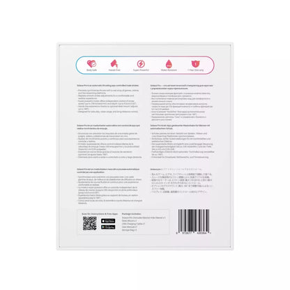 Lovense Solace Pro automatinis stūmoklinis įrenginys, juodas, 6 cm diapazonas