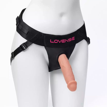 Lovense Strapless Harness reguliuojama sistema Lapis modeliui, juoda, universalus dydis