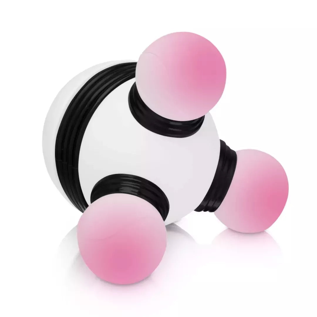 LoversPremium Energy Massager Compact Model su šviečiančiais rutuliukais 9x10cm