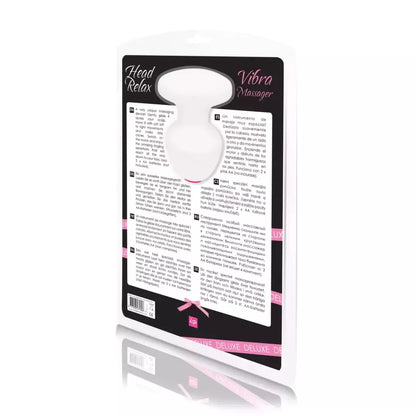 LoversPremium Head Relax Vibra Massager Deluxe – ergonomiškas vibruojantis galvos masažuoklis 28 cm