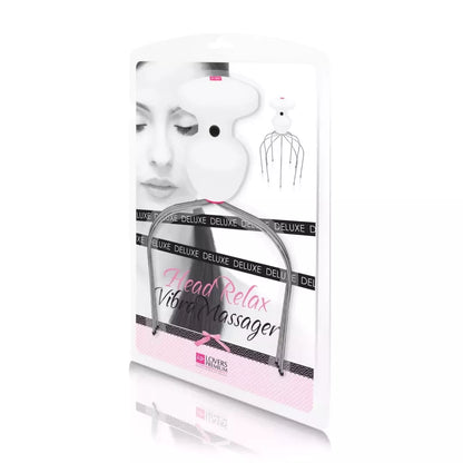 LoversPremium Head Relax Vibra Massager Deluxe – ergonomiškas vibruojantis galvos masažuoklis 28 cm
