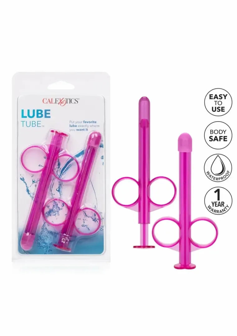 Lube Tube Set 2 vnt. – tikslus skaidrus lubrikanto aplikatorius