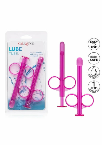 Lube Tube Set 2 vnt. – tikslus skaidrus lubrikanto aplikatorius