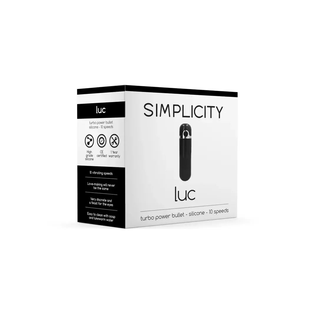 „Luc Rechargeable Power Bullet“ – 10 greičių vandeniui atsparus kompaktiškas modelis