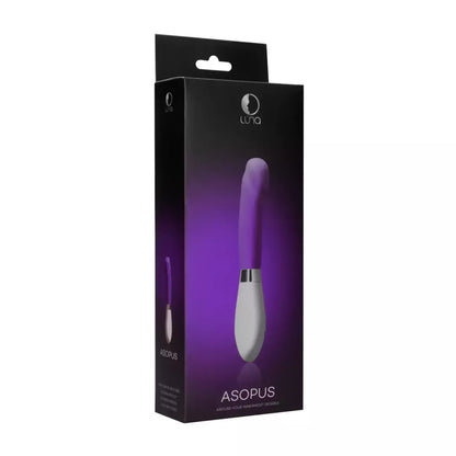 Luna by Shots Asopus įkraunamas 10-ies greičių silikoninis modelis, 20,8 cm, juodas