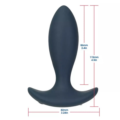 Lux Active Throb nuotoliniu būdu valdoma pulsuojanti silikoninė analinė sistema 11,4 cm