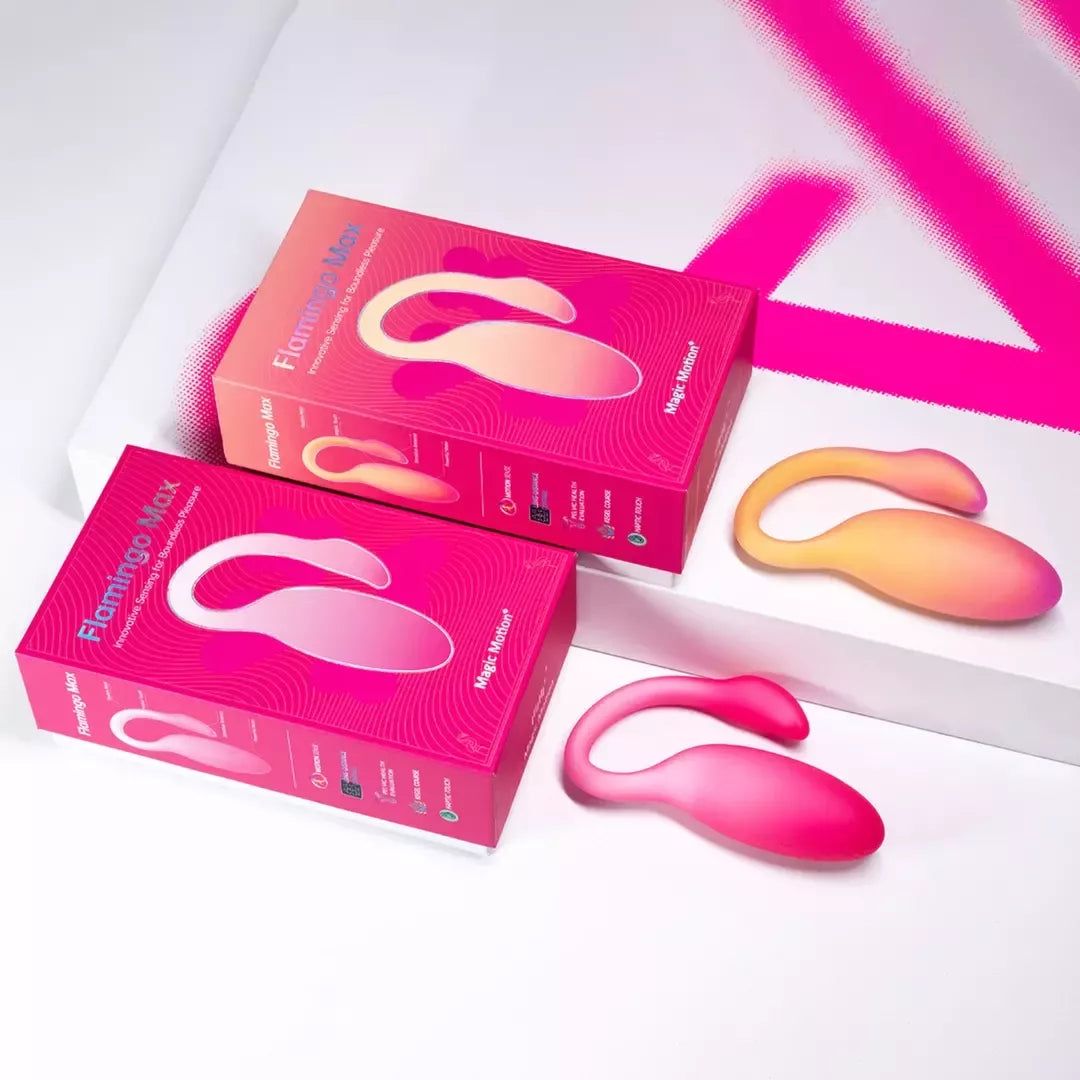Magic Motion Flamingo Max Orange – vibroelementas ir Kegelio treniruoklis