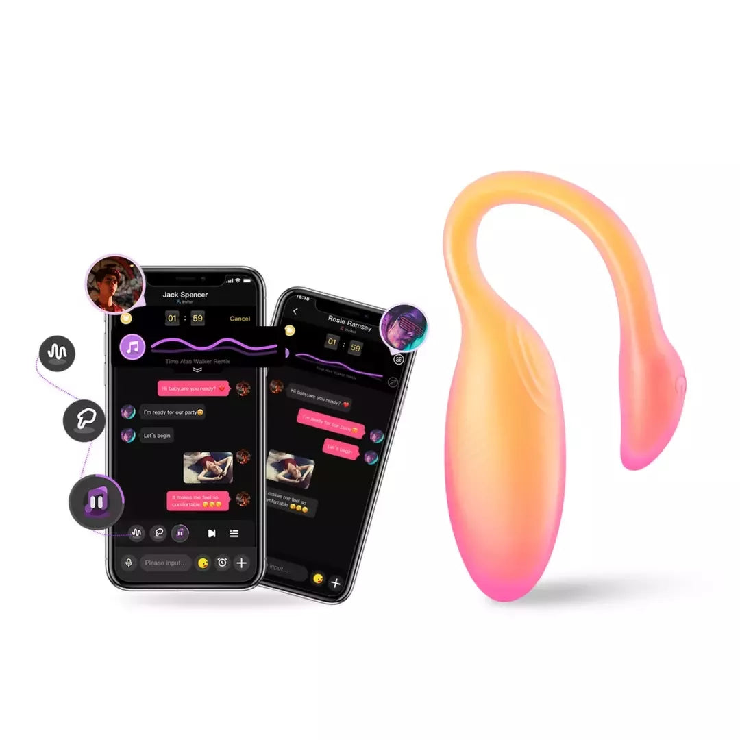Magic Motion Flamingo Max Orange – vibroelementas ir Kegelio treniruoklis