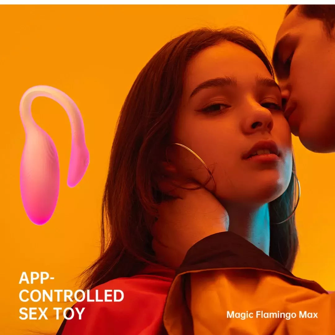 Magic Motion Flamingo Max Orange – vibroelementas ir Kegelio treniruoklis