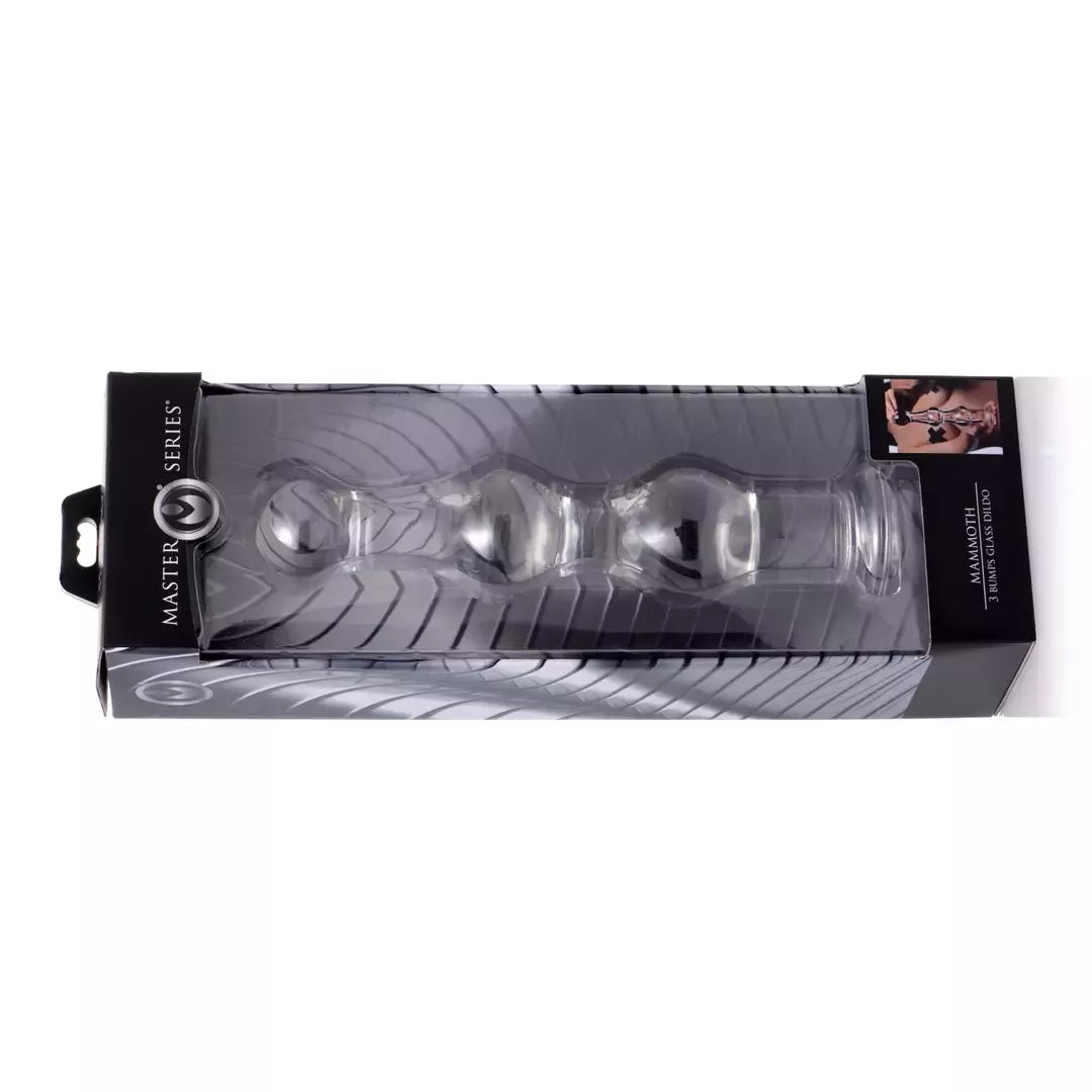 Mammoth Glass Intimate Device Three-Bump Structure Transparent