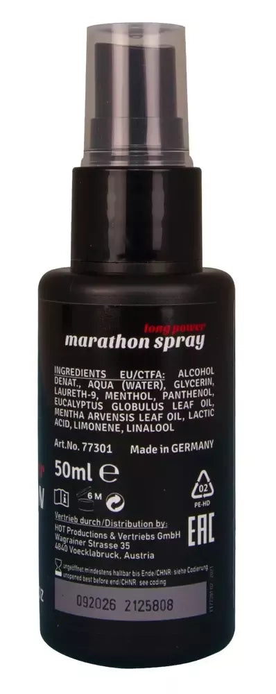 Marathon Spray for Men 50ml – ištvermę gerinanti formulė