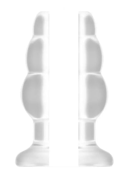Master Series No.51 tuščiaviduris analinis kaištis, didelis, 127 mm, silikoninis, juodas