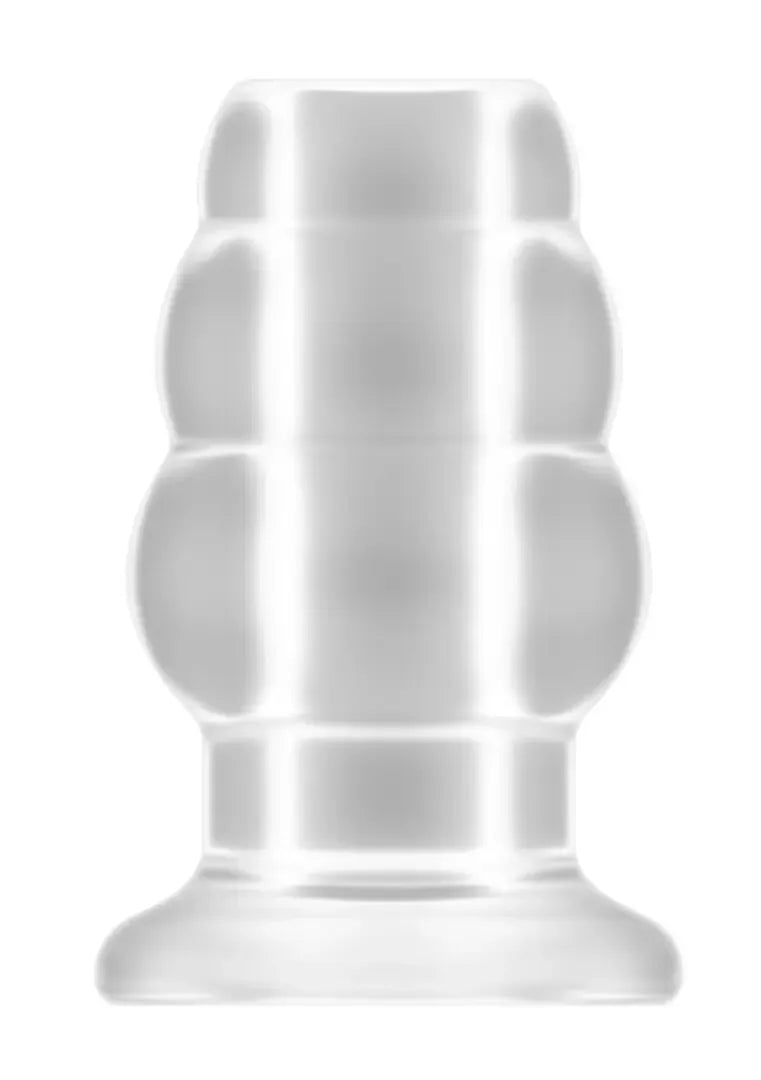 Master Series No.51 tuščiaviduris analinis kaištis, didelis, 127 mm, silikoninis, juodas