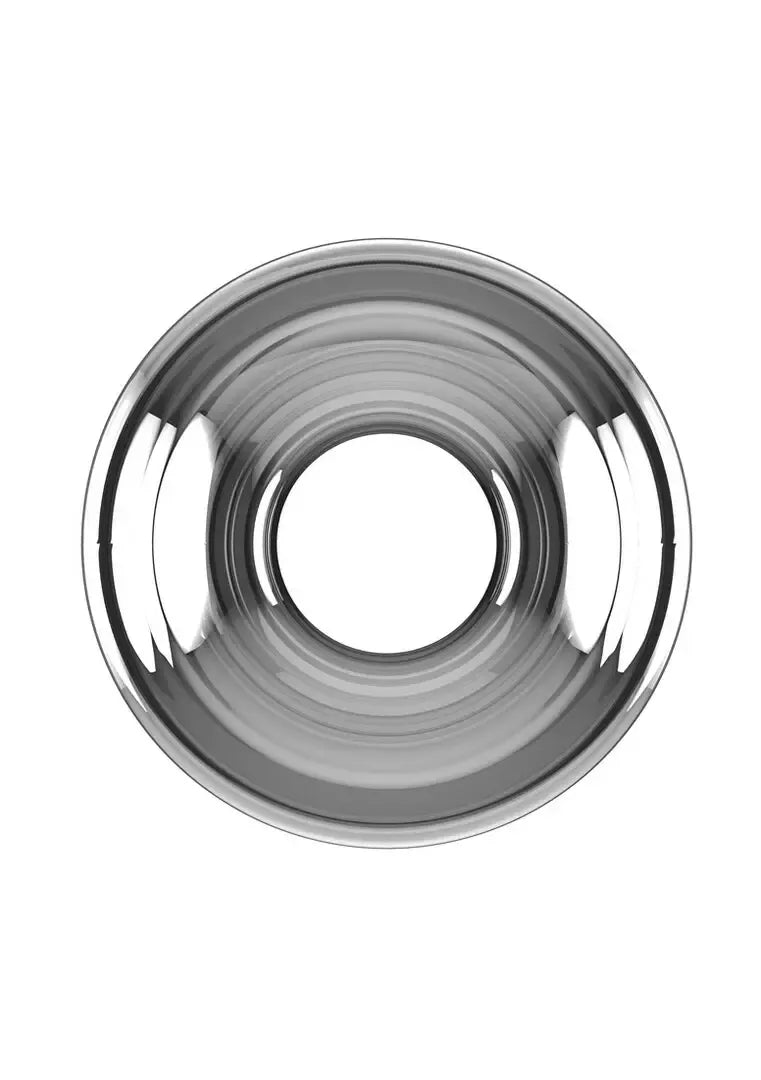 Master Series No.51 tuščiaviduris analinis kaištis, didelis, 127 mm, silikoninis, juodas