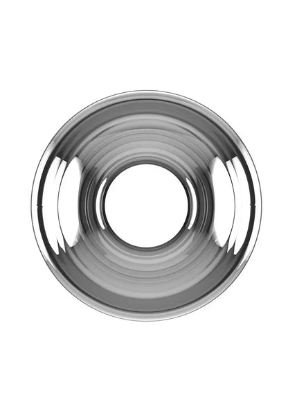 Master Series No.51 tuščiaviduris analinis kaištis, didelis, 127 mm, silikoninis, juodas