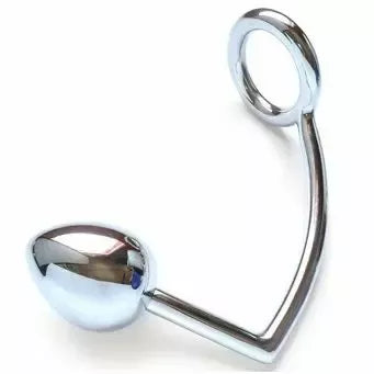 Metal Hard Intimate Steel System 45 mm – žiedas su ergonomišku kabliu