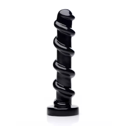 Mighty Screw Intimate Machine 25 cm juodas, be ftalatų PVC