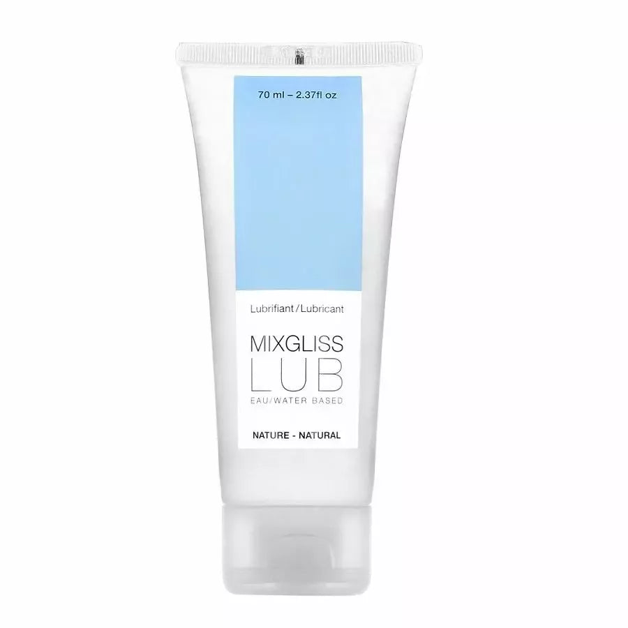 Mixgliss natūralus vandens pagrindo lubrikantas, 70 ml, bekvapė formulė