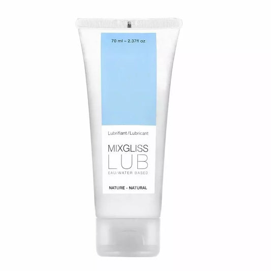 Mixgliss natūralus vandens pagrindo lubrikantas, 70 ml, bekvapė formulė
