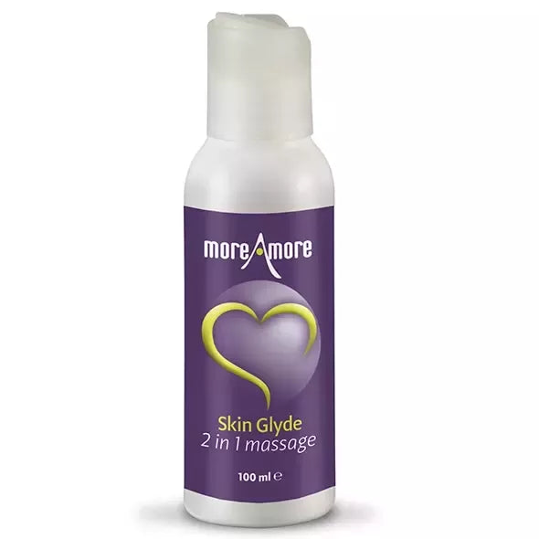 MoreAmore Skin Glyde 100 ml silikoninė masažo ir slydimo formulė