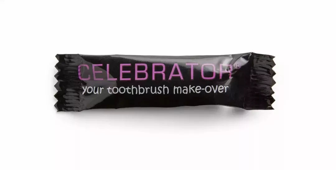 My Celebrator rožinis dantų šepetėlio priedų rinkinys – 10 antgalių