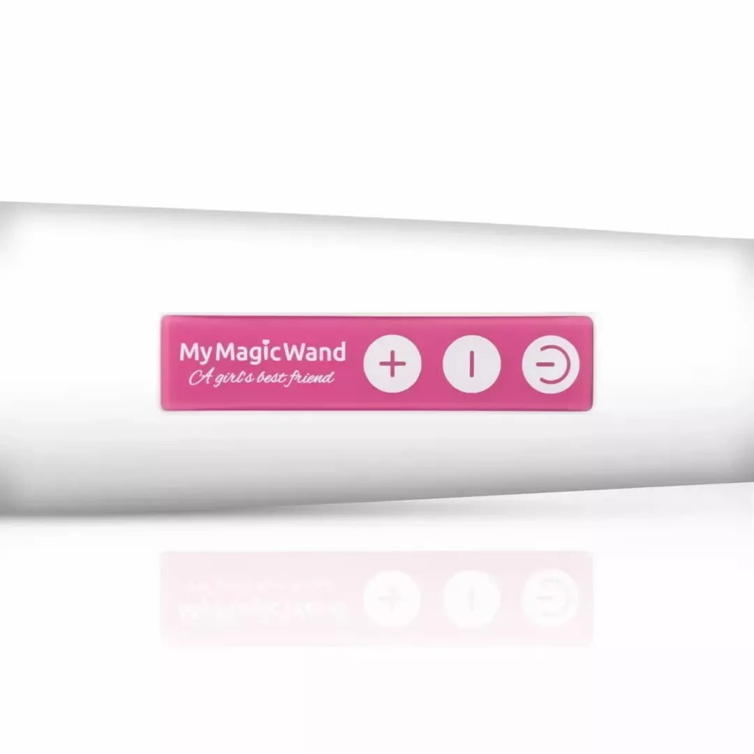 MyMagicWand Pink – Galingas kelių greičių elektrinis masažuoklis su 6 režimais