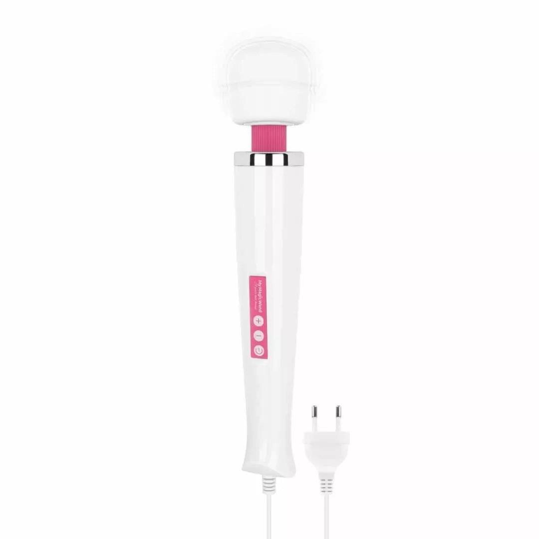 MyMagicWand Pink – Galingas kelių greičių elektrinis masažuoklis su 6 režimais