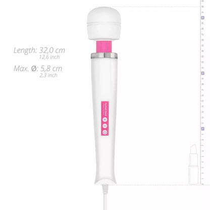 MyMagicWand Pink – Galingas kelių greičių elektrinis masažuoklis su 6 režimais
