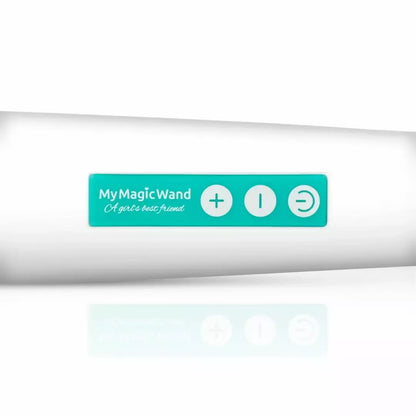MyMagicWand Turquoise – galingas kelių greičių masažuoklis, EU kištukas