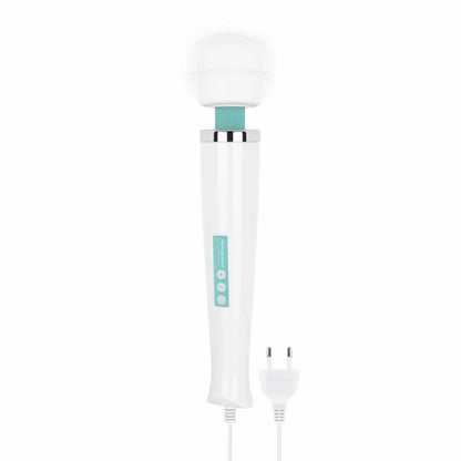 MyMagicWand Turquoise – galingas kelių greičių masažuoklis, EU kištukas