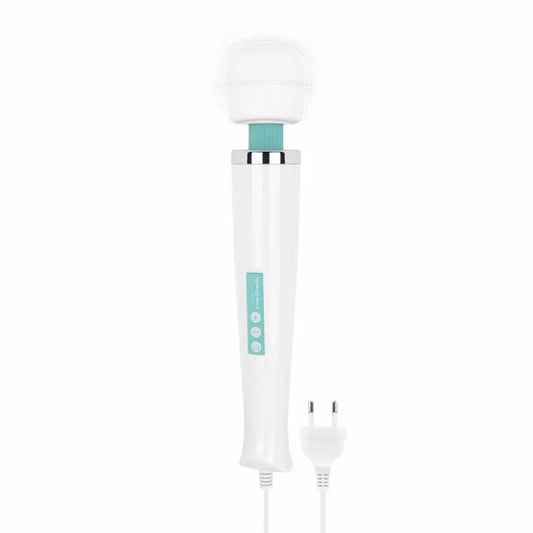 MyMagicWand Turquoise – galingas kelių greičių masažuoklis, EU kištukas