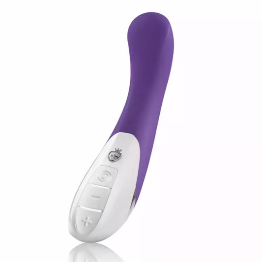 Mystim Al Punto G-taško vibratorius, violetinis, dvigubas variklis, 25 cm