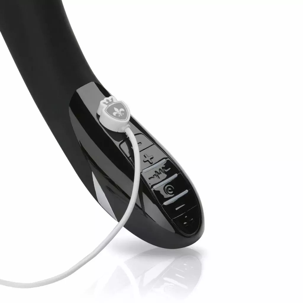 Mystim Daring Danny Intimate System Black – elektrostimuliacija ir vibracija, silikoninis