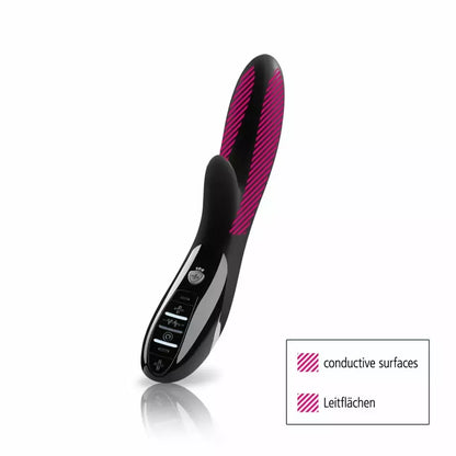 Mystim Daring Danny Intimate System Black – elektrostimuliacija ir vibracija, silikoninis