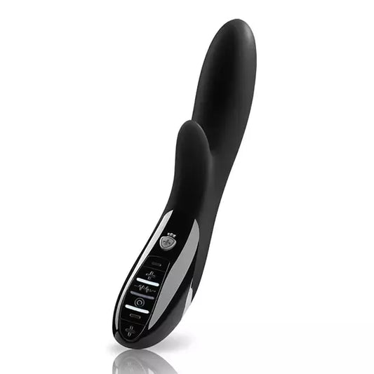 Mystim Daring Danny Intimate System Black – elektrostimuliacija ir vibracija, silikoninis