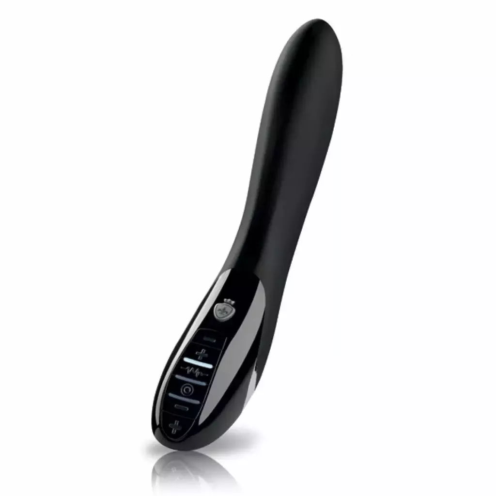 Mystim Electric Eric eStim intymus prietaisas, juodas, 27 cm