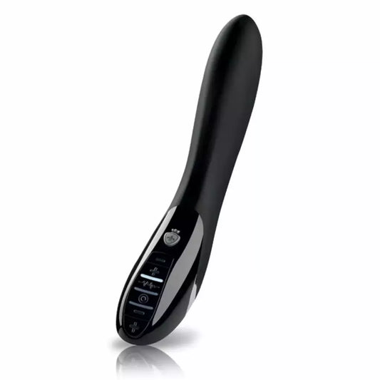 Mystim Electric Eric eStim intymus prietaisas, juodas, 27 cm