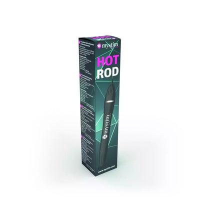 Mystim Hot Rod USB šildymo elementas Opus serijai, 150 mm, juodas