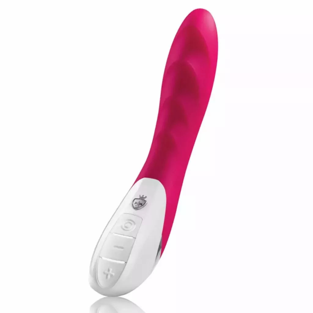 Mystim Sassy Simon Intimate Wave vibratorius rožinis 27cm dvigubas variklis