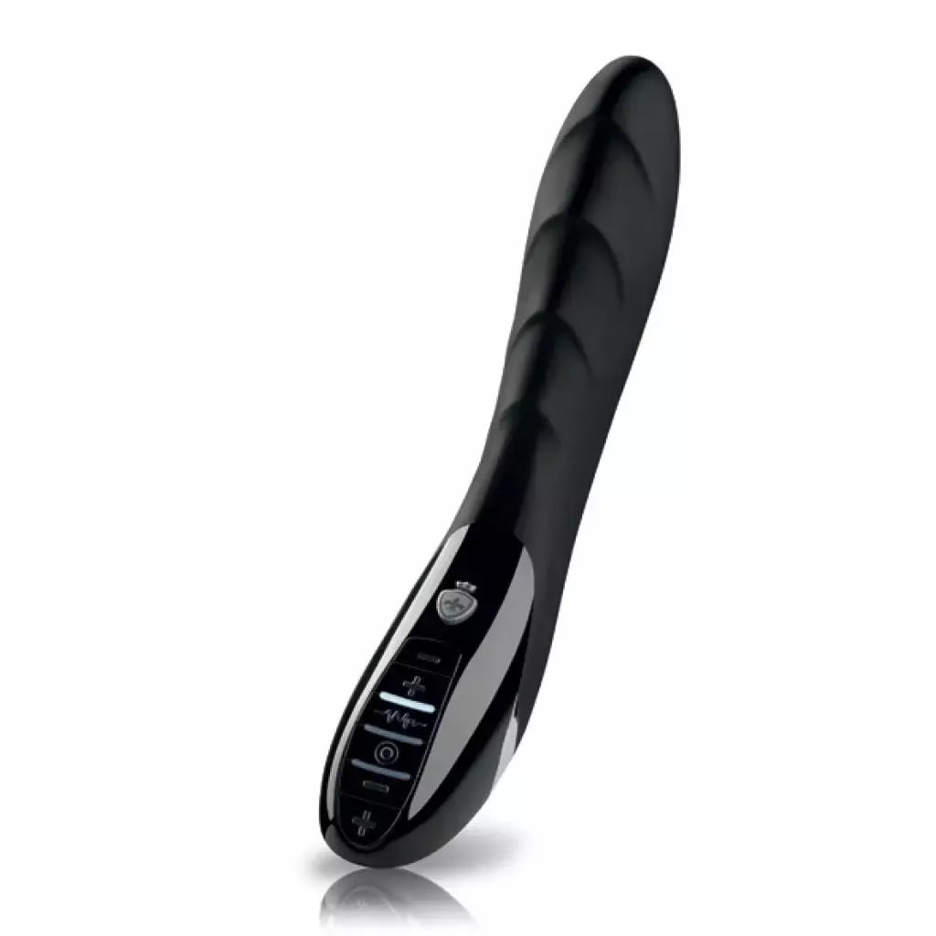 Mystim Sizzling Simon Black – dvigubo poveikio intymumo sistema, 27 cm