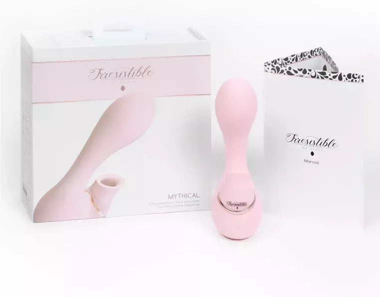 Mythical Air Pulse Intimate Device 10 greičių silikoninis rožinis USB įkraunamas