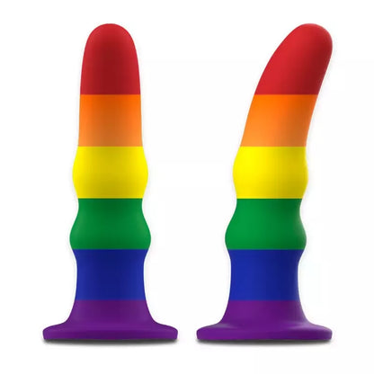 MYTHOLOGY KUNO Pride S – Kompaktiškas silikoninis intymus prietaisas su siurbtuku