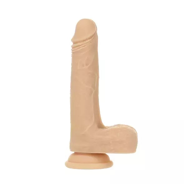 Naked Addiction IncrediFeel 19 cm besisukantis, stumiantis ir vibruojantis modelis su nuotolinio valdymo pulteliu