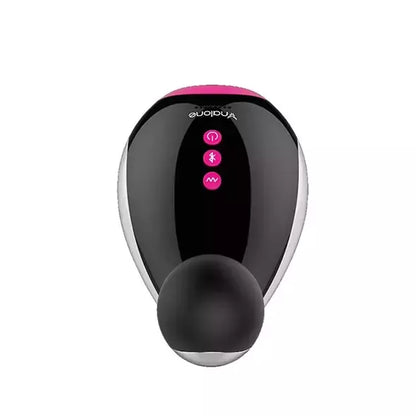 Nalone Oxxy interaktyvus malonumo prietaisas, rožinis, 7 režimai, Bluetooth, 19 cm