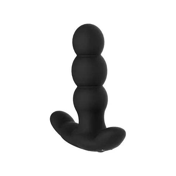 Nalone Pearl Black – besisukantis masažuoklis su nuotolinio valdymo pulteliu, 12,5 cm
