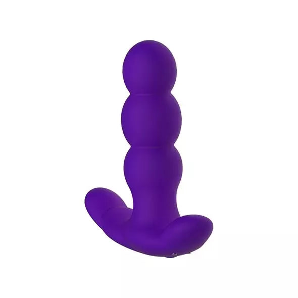 Nalone Pearl Purple prostatos masažuoklis su nuotolinio valdymo pulteliu, 12,5 cm